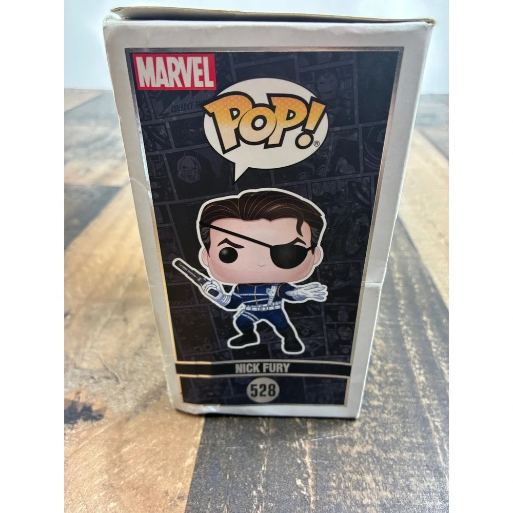 Funko Pop Marvel 80 Years Nick Fury 528 2019 Fall Convention Limited Edition